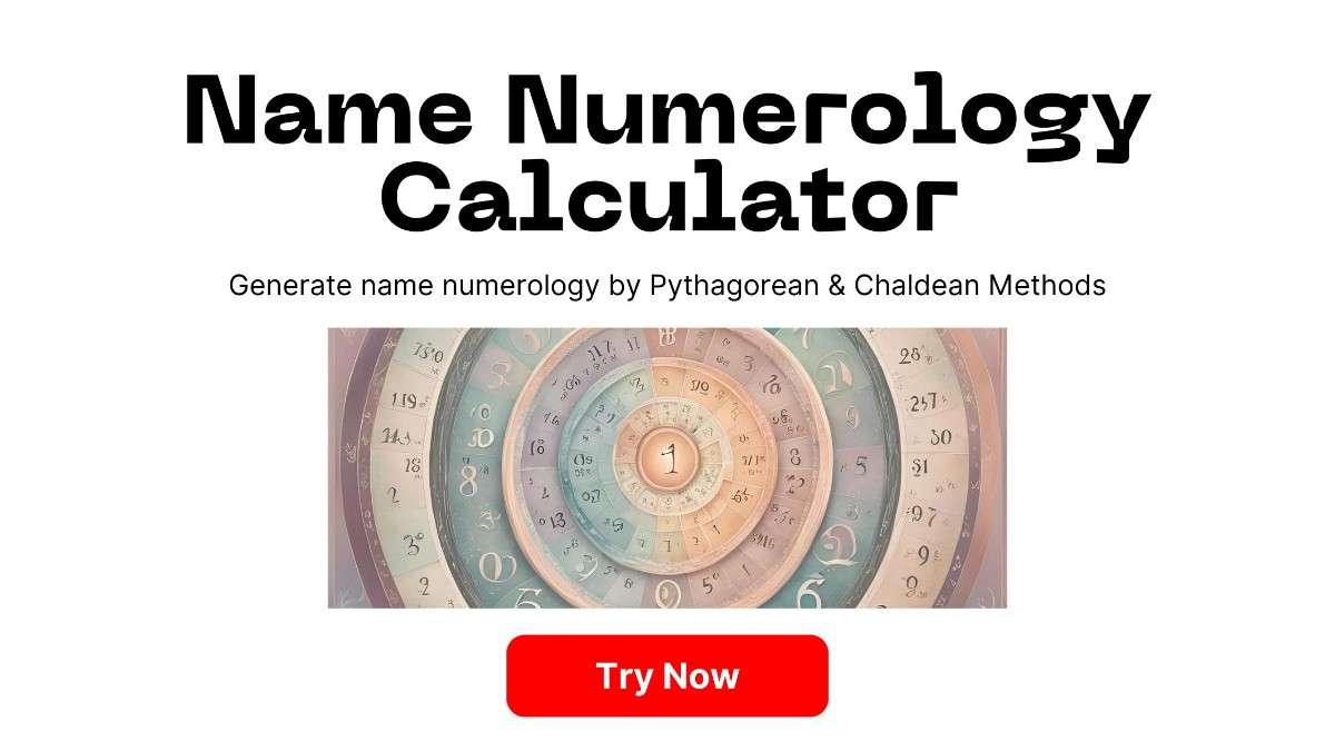 Name Numerology Calculator