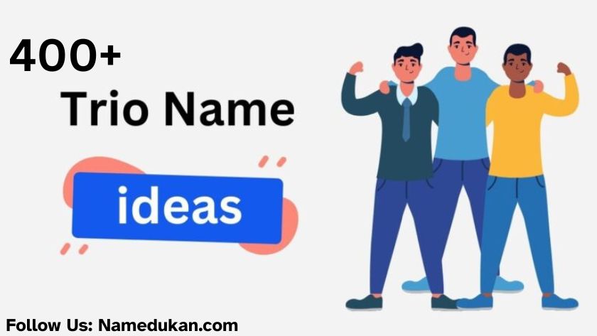 trio names ideas for three group of friends