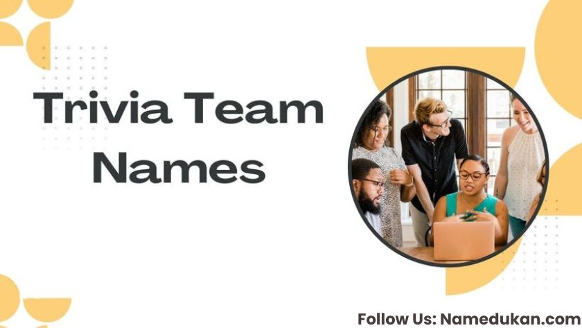 trivia team names